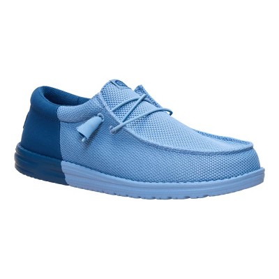 HEYDUDE Mens Wally Funk Mesh Split , Faded Denim/Ensign Blue, 11 — фото 5