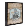 Stupell Industries Le Bain Vintage Style Bath, 25" x 25" - 3 of 4