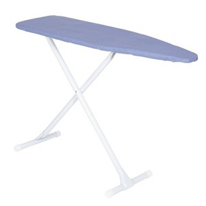 Seymour Home Products Wardroboard Ironing Board Forever Blue: Full Size, Adjustable & Portable, Steel Frame, T-Leg Design - 1 of 4