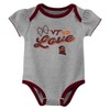 NCAA Virginia Tech Hokies Infant Girls' 3pk Bodysuit - 3 of 4
