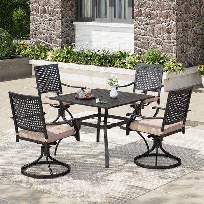 bull's eye back chairs