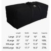 Extra Large Canvas Travel Duffle Bag Heavy Duty, Sports Military Camping Tent Storage - 4 of 4