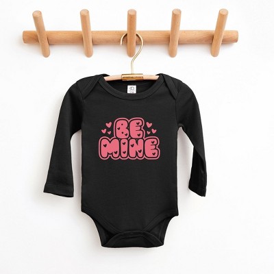The Juniper Shop Be Mine Bubble Baby Long Sleeve Bodysuit
