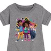 Girls' - Karma's World - We're All Stars Graphic Short Sleeve Fleece Dress - 2 of 4