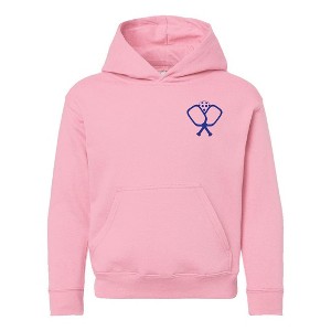 The Juniper Shop Pickleball Paddles Crossed Youth Graphic Hoodie - 1 of 4