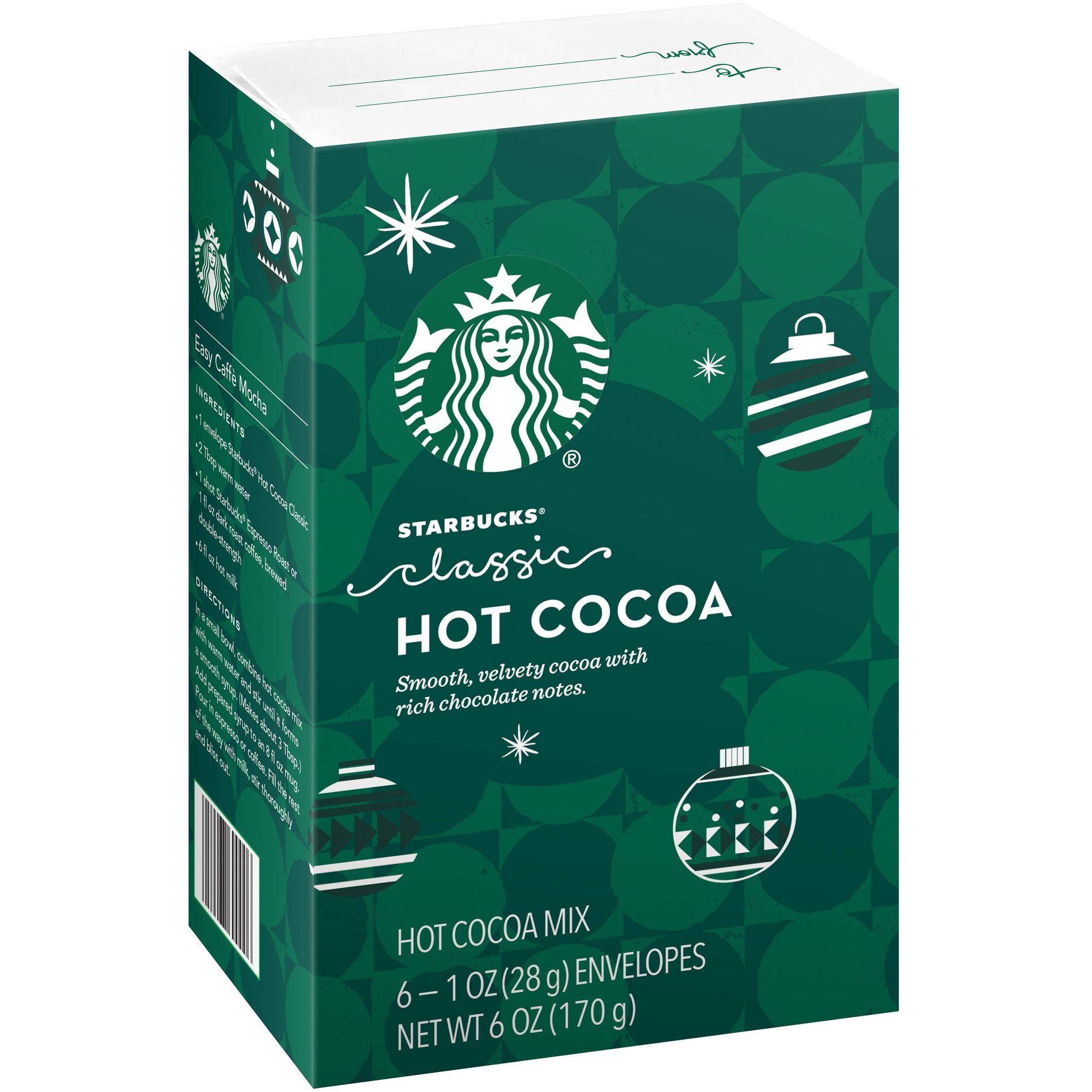 Starbucks Classic Hot Cocoa Mix - 6oz/6ct