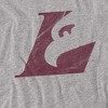 Men's University of Wisconsin La Crosse Official Distressed Primary T-Shirt University of Wisconsin La Crosse - 2 of 4