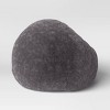 XL Fuzzy Kids' Bean Bag Gray - Pillowfort™ - 4 of 4