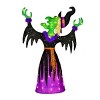 47" Pre-Lit Cackling Green Witch - image 4 of 4