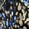 black abstract dot