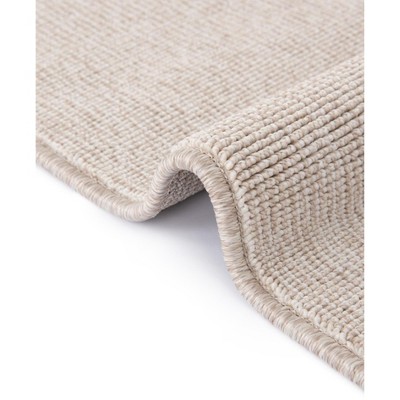 Gray and Peach Blossom Synthetic Rectangular Kids Rug 6' x 9'