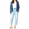 Women's Relaxed Fit Open Front Cardigan - Dex - 3 of 4