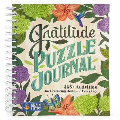 Gratitude Puzzle Journal - (brain Busters) By Parragon Books (spiral ...