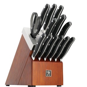 HENCKELS Forged Contour 14-pc Self-Sharpening Knife Block Set - 1 of 3