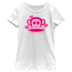 Girl's Paul Frank Julius In Love T-Shirt - 1 of 4