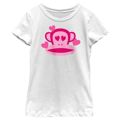 Girl's Paul Frank Julius In Love T-shirt : Target