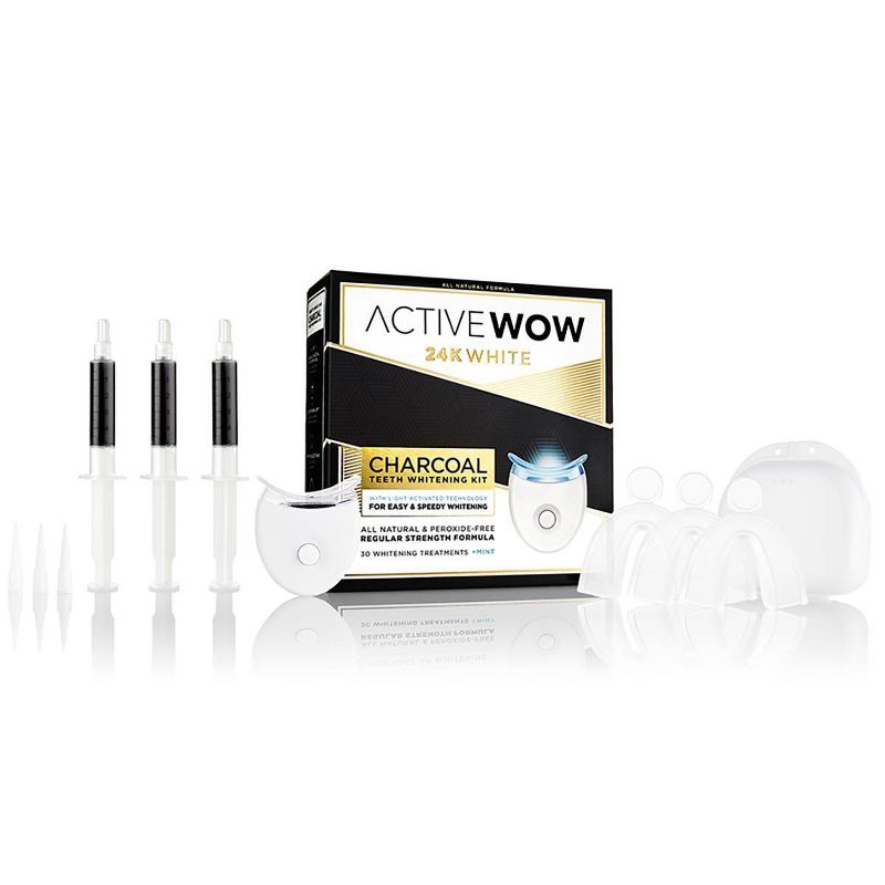 Active Wow Ultimate Bundle Charcoal Tooth Whitening System - 15oz/3pk, 5 of 8