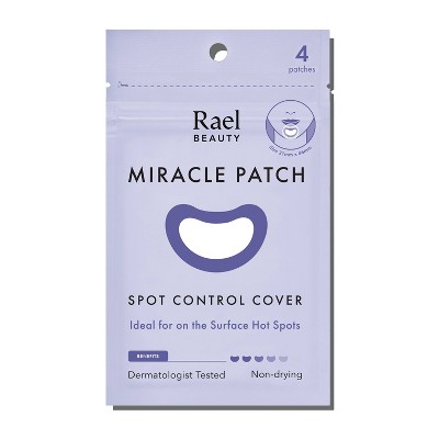 Rael Beauty Miracle Pimple Patch Spot Control Cover For Acne - 4ct : Target