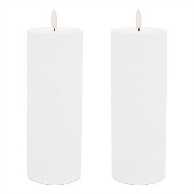 FIA Wick Pillar Candle (Set of 2)