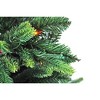 Lapland Artificial Christmas Tree, 350 Multi-Colored Lights, Green, 6 Feet - 3 of 4