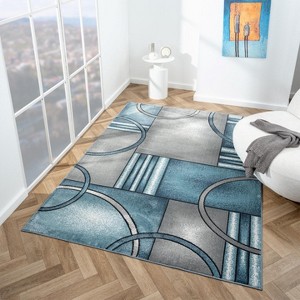 LUXE WEAVERS Art Deco Geometric Area Rug - 1 of 4