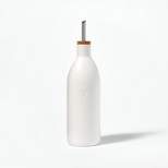 Ceramic Vinegar Pour Bottle Cream - Figmint™