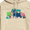 Men's - Zootopia - Nick, Judy, And Friends -Mens Long Sleeve Fleece Pullover Hoodie Graphic Fleece Pullover Hoodie - 2 of 4