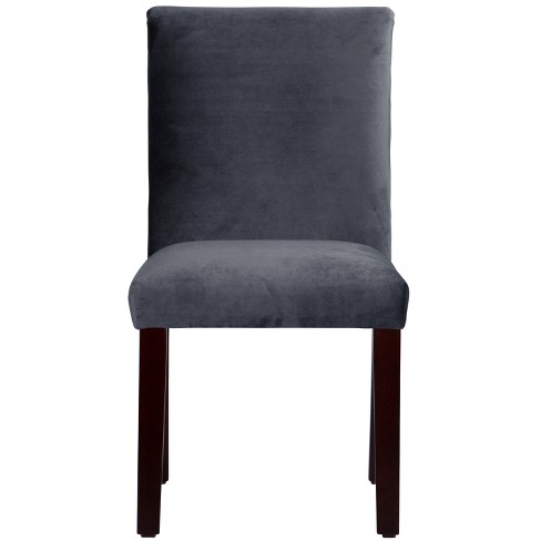 Velvet Parsons Dining Chair Navy Blue, Target Parsons Dining Table