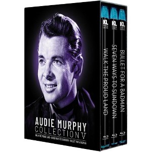 Audie Murphy Collection V (Walk the Proud Land / Seven Ways from Sundown / Bullet for a Badman) (Blu-ray) - 1 of 1