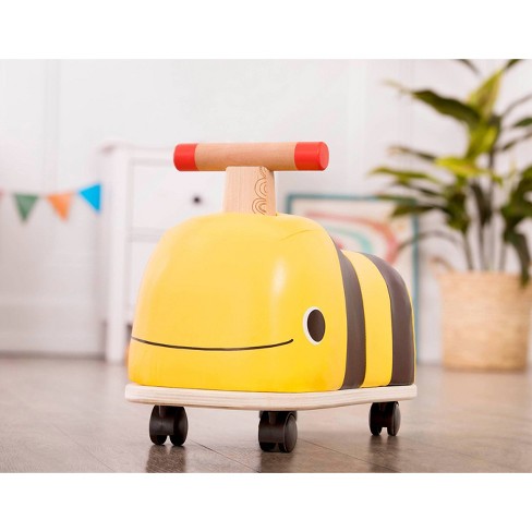 wooden bumblebee toy