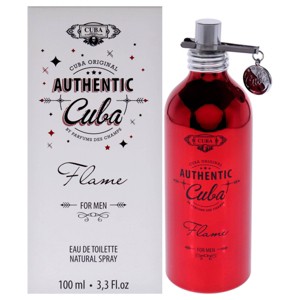 Cuba Authentic Flame Men's EDT Spray - 3.3 fl oz - 1 of 3