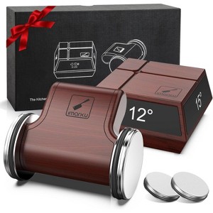 Rolling Knife Sharpener Tool, imarku Knife Sharpening with 2 Diamond Disc, Professional Knife Sharpener Kit with 4 Magnetic Angle Offer 12/13/15/20° - 1 of 4