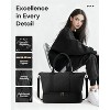 Weekender Bag for Women, Gym Tote with Shoe Compartment, Carry On Overnight Bag & Toiletry Kit - 4 of 4
