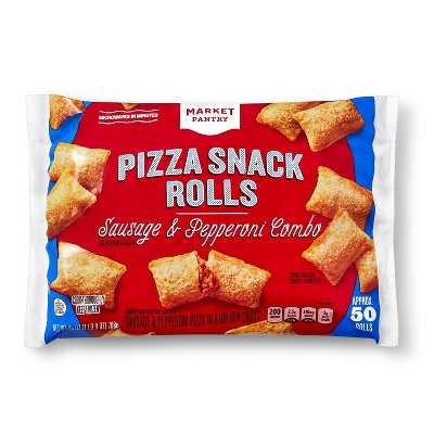 Combination Frozen Pizza Snack Rolls - 25oz/50ct - Market Pantry™