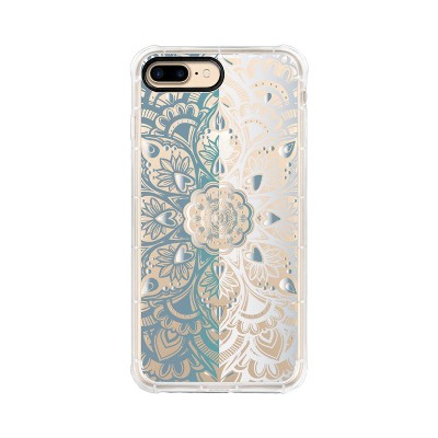 OTM Essentials Apple iPhone 8 Plus/7 Plus/6s Plus/6 Plus Tough Edge Geometrics & Patterns Clear Case