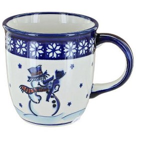 Blue Rose Polish Pottery Zaklady Mug - 1 of 3