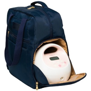 Kelly Breast Pump Backpack & Tote by Sarah Wells  – Insulated Pocket, Laptop Sleeve & Easy-Clean Interior – Fits All Pumps for Moms - 1 of 4