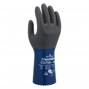 Showa  Glove,Chemical Resistat,Seamless Knit,PR CS710XL-10-V - 1 of 1