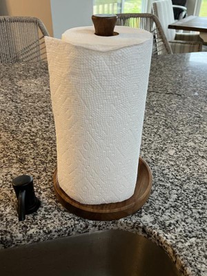 Wooden Paper Towel Holder Brown - Hearth & Hand™ With Magnolia : Target