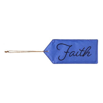 Evergreen Faith Door Tag