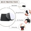 Aoibox Felt Furniture Pads 182 Pieces Self Stick Floor Protectors Anti Scratch for Chair Table Legs Hardwood Tile Black - 3 of 4