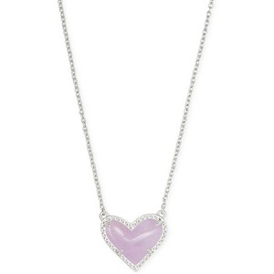Heart Pendant Necklace Adjustable Chain Length Fashion Jewelry for Women - 1 of 4