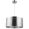 Chloe Lighting Sierra Farmhouse 1 Light Chrome Ceiling Pendant 15" Wide - 2 of 4