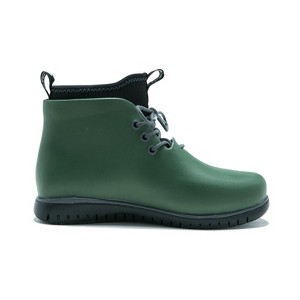 Ccilu Panto Pola Women High Top Ankle Boots Lace-up Rainboots - 1 of 1
