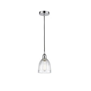 Brookfield - 1 Light Cord Hung Mini Pendant In Industrial Style-9.75 Inches Tall and 5.75 Inches Wide - 1 of 1