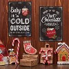 1pcs Baby It's Cold Outside Bar Sign Farmhouse Christmas Decor Christmas Vintage Metal Sign - 3 of 3