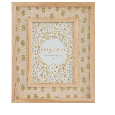 Melrose Gold 5" X 7" Picture Frame - Shiraleah