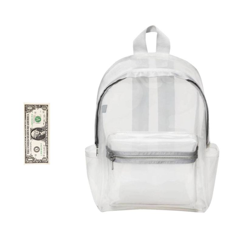 Clear Jelly Backpack - Wild Fable&#8482; White, 4 of 5