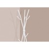 TiramisuBest Black Metal Free - Standing Coat Rack Hall Tree: 74" Tall with 11 Hooks, Ideal for Entryway & Bedroom, Contemporary Modern Design! - 4 of 4