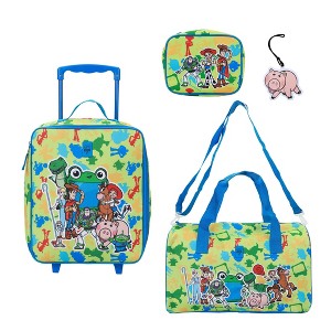 Toy Story Kids 14-Inch Pilot Case Luggage Set with Duffle Bag